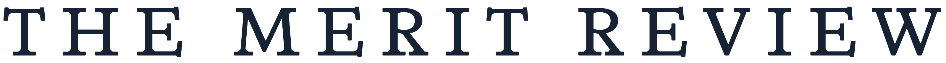 The Merit Review